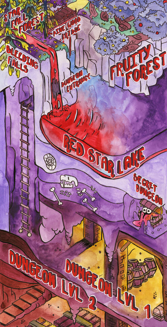 Dungeon Map | Map Poster